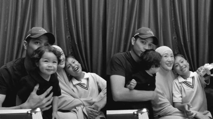IKRAM ROSADI & LARISSA CHOU - Tangkapan layar Instagram @ikram_rsd, Selasa (7/10/2025). Ikram Rosadi membagikan video yang menunjukkan momen kebersamaan dengan Larissa Chou dan anak-anaknya.