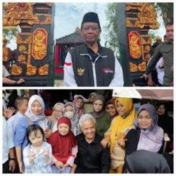 Jelang Pencoblosan, Mahfud Undur Diri hingga Penyandang Disabilitas Hibur Ganjar Lewat Lagu