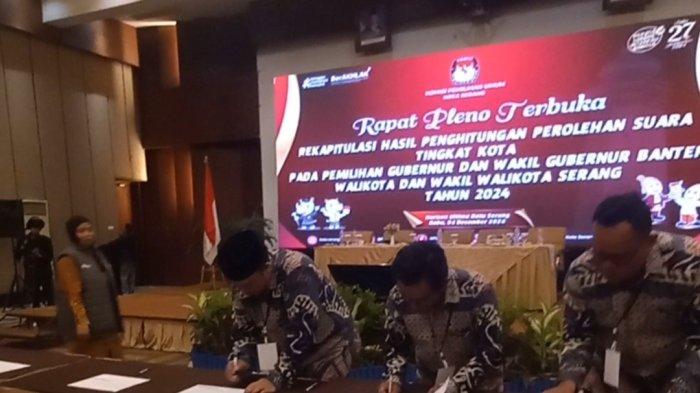 Hasil Real Count Pilkada Kota Serang: Budi Rustandi-Agis Ungguli Paslon Petahana dan Keluarga Atut