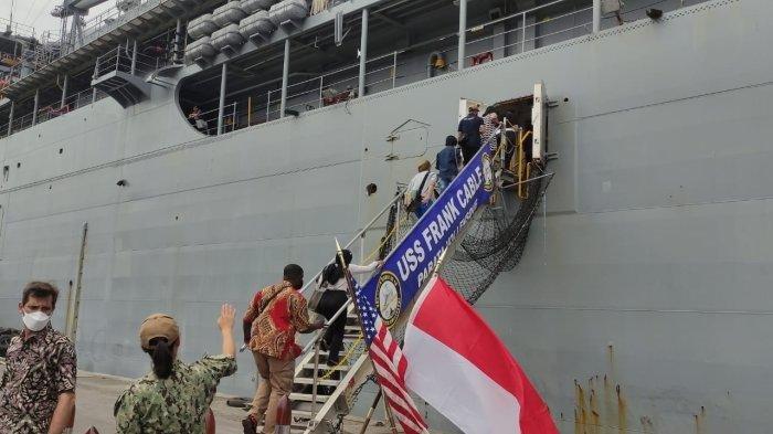 Kedubes AS Pamer Kapal Perang USS Frank Cable AS40 ke Indonesia, Ini Misinya