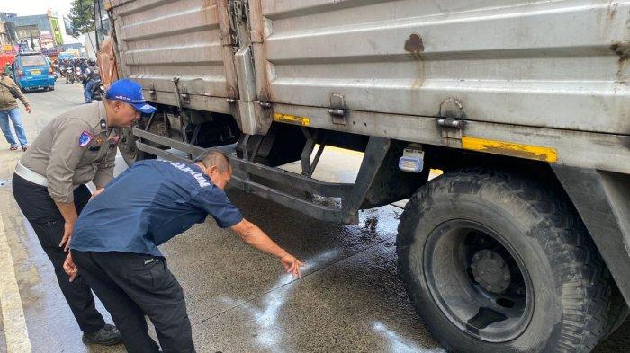 Kecelakaan Hari Ini di Bogor Selatan, Truk Fuso Wing Box Tabrak Dua Pemotor, Satu Tewas