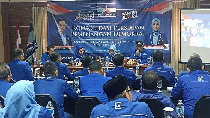 Kesampingkan Pilkada, DPD Demokrat Banten Pilih Fokus Pemenangan Pilpres dan Pileg 2024