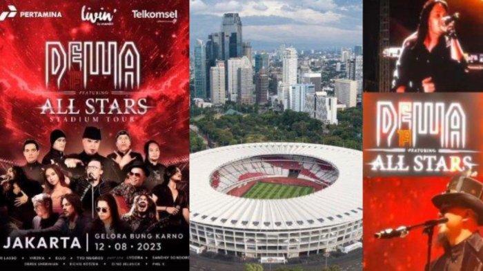 Sudah Terjual 85.000 Tiket, Promotor Konser Dewa 19 All Stars di GBK Masih Jual 5.000 Tiket Sisa