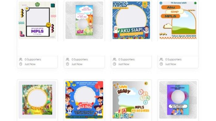 30 Link Twibbon MPLS 2024 untuk Anak Sekolah, Bisa Diunduh Gratis