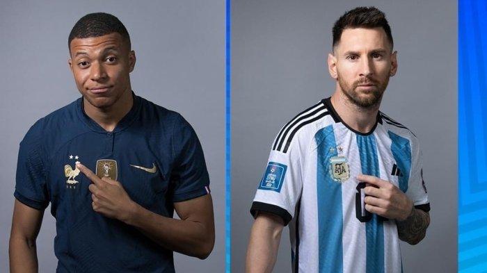 Statistik Prancis dan Argentina Jelang Final Piala Dunia 2022 hingga Head to Head Mbappe dan Messi