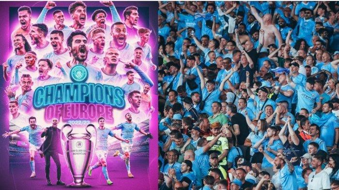 Hasil Final UCL: Menang Tipis 1-0 Atas Inter Milan, Man City Sandang Gelar Juara Eropa Perdana