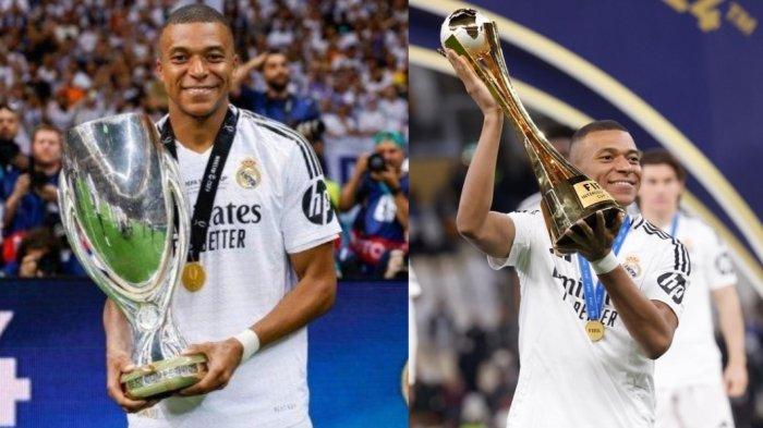 4 Bulan Jadi Pemain Real Madrid, Kylian Mbappe Rengkuh Dua Trofi Internasional yang Sulit Diraih