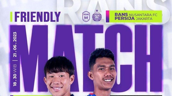 Persija Jakarta vs RANS Nusantara di Uji Coba Pramusim, Matangkan Persiapan Jelang Liga 1