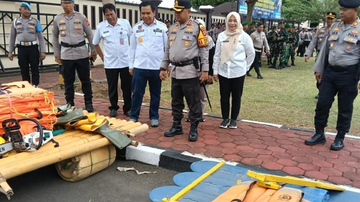 Hadapi Ancaman Hidrometeorologi, Polres Serang Petakan Wilayah Rawan Bencana