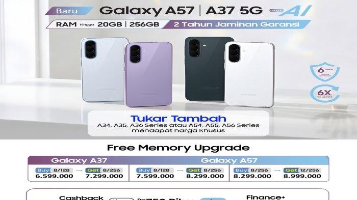 Promo Samsung Galaxy A37 dan Galaxy A57 di MHI
