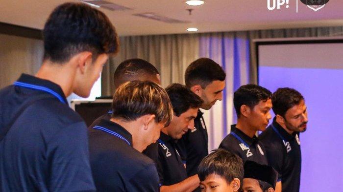 Jelang Kick Off Liga 1, RANS Nusantara Minta Didoakan Anak Yatim