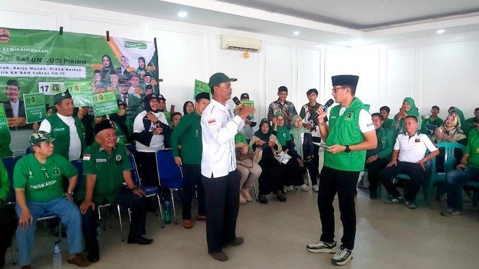 Di Hadapan Sandiaga Uno, Warga Cilegon Ngeluh Sulit Dapat Pekerjaan di Kota Industri