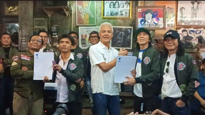 Mundur dari Komisaris Telkom, Abdee Slank Hadir di Potlot dan Ikut Deklarasi Dukung Ganjar-Mahfud