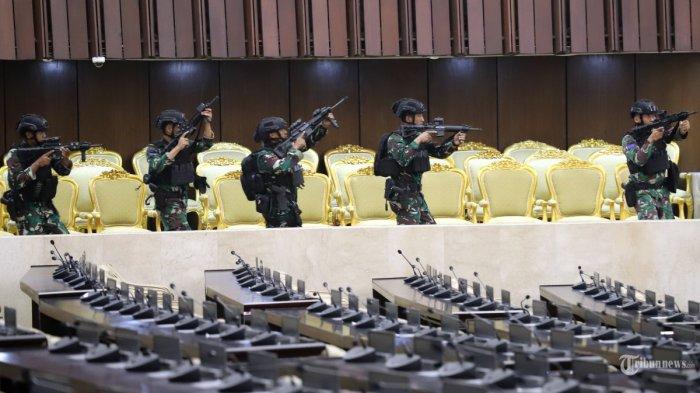 Jelang Pelantikan Prabowo-Gibran di Gedung Nusantara DPR MPR RI, Persiapan Sudah 80 Persen