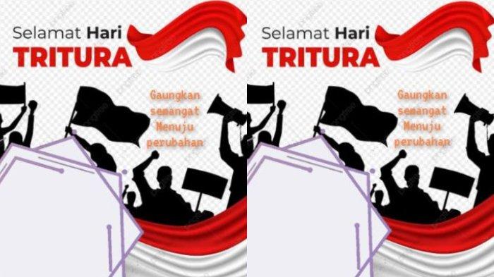 Kumpulan Link Twibbon Hari Tritura 10 Januari 2024 dan Sejarah Singkat Tri Tuntutan Rakyat