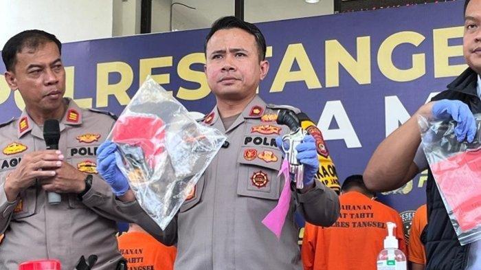 17 Pelaku Curanmor di Tangsel Diringkus Polisi, 16 Motor Curian dan Senjata Api Rakitan Disita