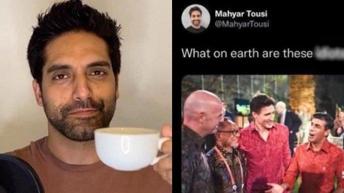 Tak Terima Batik Dihina di KTT G20, Netizen Indonesia Bakal Report Massal YouTuber Mahyar Tousi