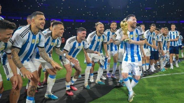 Waduh! Usai Messi Disebut Tak Ikut, Argentina akan Mainkan Pemain Pelapis saat Lawan Indonesia?