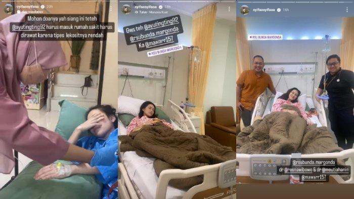 Masih Dirawat di RS karena Alami Tipes, Ayu Ting Ting Sudah Bisa Senyum Lebar Divideo Call Sosok Ini