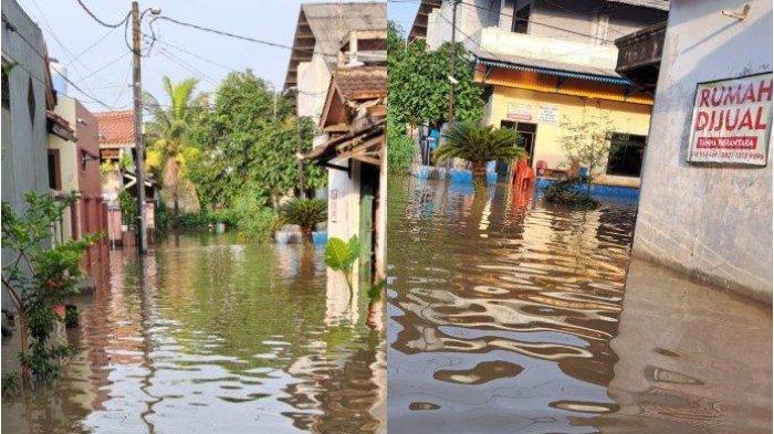 Masih Belum Surut, Warga Bencongan Tangerang Sedih Alami Banjir Paling Parah Sepanjang Masa