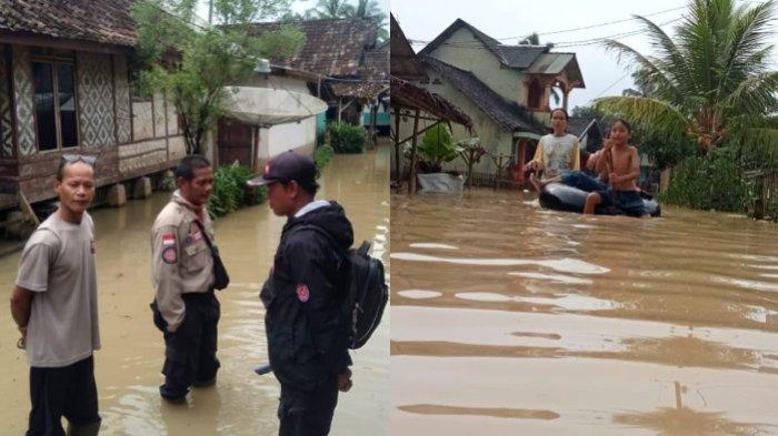 BANJIR di Kabupaten Pandeglang Meluas, Kini Melanda 3 Kecamatan: Ratusan Rumah Terendam!