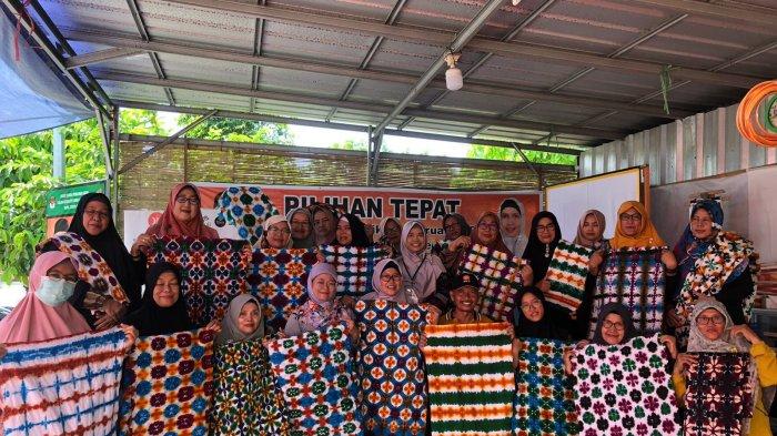 Tak Hanya Pelatihan, PLN UID Banten juga Sediakan Fasilitas untuk Mendukung Batik di Cibeber Cilegon