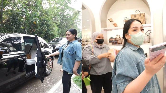 Bosan di Rumah, Nagita Boyong Karyawannya Naik Roll Royce Rp 20 M, Sekantor Ditraktir Barang Branded