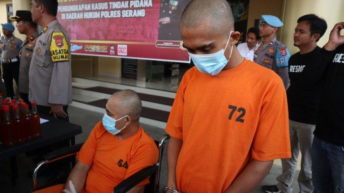 Polres Serang Ringkus Dua Pembunuh Penjual Madu yang Tewas Bersimbah Darah di Pinggir Jalan