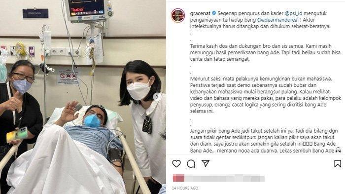 Grace Sebut Relawan Anies Baswedan Terlibat Pengeroyokan Ade Armando, Simpatisan FPI & HTI Melebur