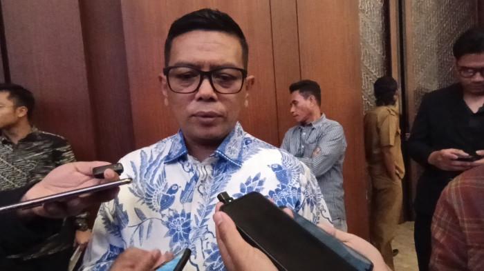 MBG - Gubernur Banten Andra Soni sebut Pemerintah Provinsi (Pemprov) Banten saat ini tengah berencana mendirikan kantor bersama untuk pengawasan dan koordinasi terkait pelaksanaan Program Makan Bergizi Gratis (MBG), saat ditemui di ICE BSD, Tangerang, Senin (29/9/2025).