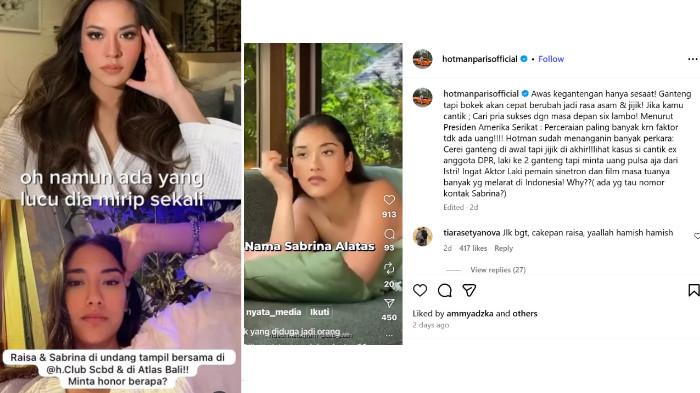 hotman paris cari sabrina