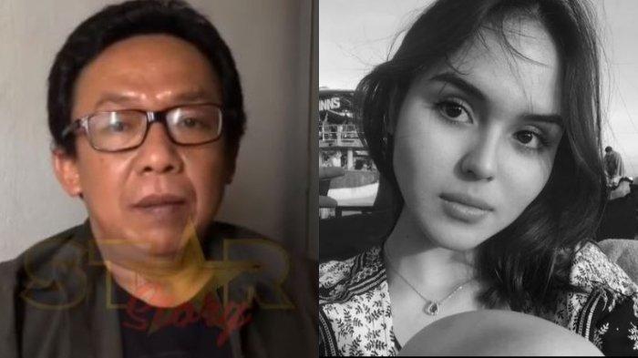 Momen Ayah Gaga Muhammad Melayat Laura Anna di Rumah Duka Grand Heaven, Kenakan Pakaian Serba Hitam