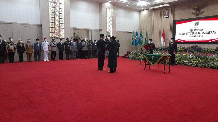 M Trenggono Resmi Dilantik Jadi Pj Sekda Provinsi Banten oleh Pj Gubernur Al Muktabar