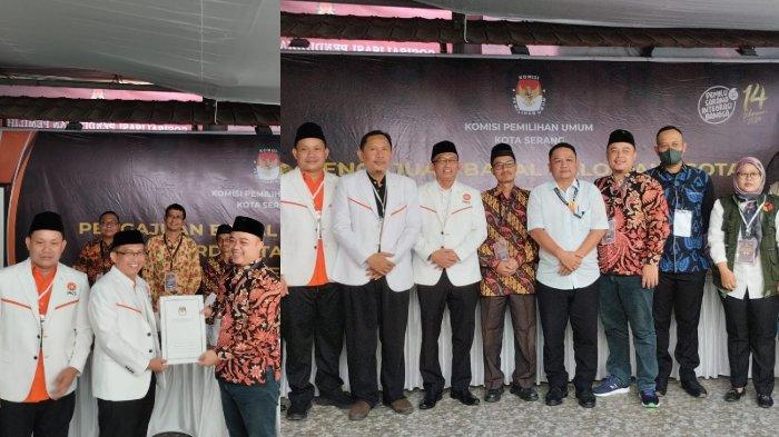 PKS Daftarkan 45 Bacaleg ke KPU Kota Serang