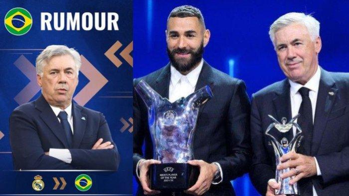 Sukses di Real Madrid, Carlo Ancelotti Masuk Radar Pelatih Baru Timnas Brasil usai Piala Dunia 2022