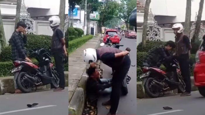Polisi Kejar Pria Arogan yang Aniaya Pemotor hingga Kejang-kejang di Cimahi, Bagaimana Nasib Korban?