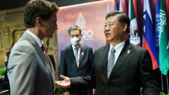 Detik-detik PM Kanada Justin Trudeau Kena Semprot PM China Xi Jinping di KTT G20 Bali: Tidak Pantas