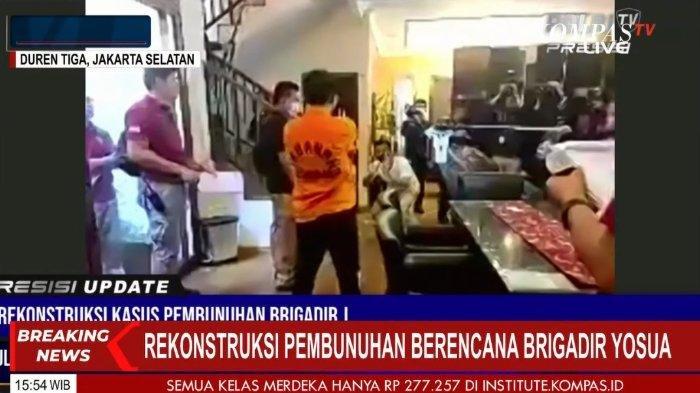 Brigadir J Angkat Kedua Tangan dan Mohon Ampun Sebelum Ditembak Mati Bharada E