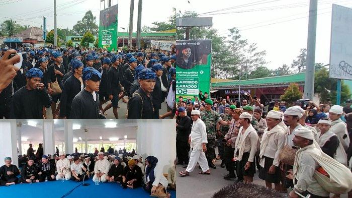 Ribuan Warga Baduy Disambut Meriah Oleh Banyak Masyarakat-Pejabat di Rangkasbitung Lebak