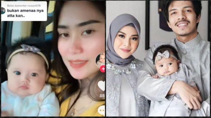 Bayi Mirip Ameena Jadi Sorotan, Putri Atta-Aurel Mendadak Punya Kembaran, Gaya Rambut Persis Abis!