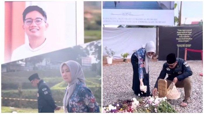 Momen Haru Ridwan Kamil dan Atalia Praratya Pamitan di Makam Eril Sebelum Berangkat Haji: Titip Arka