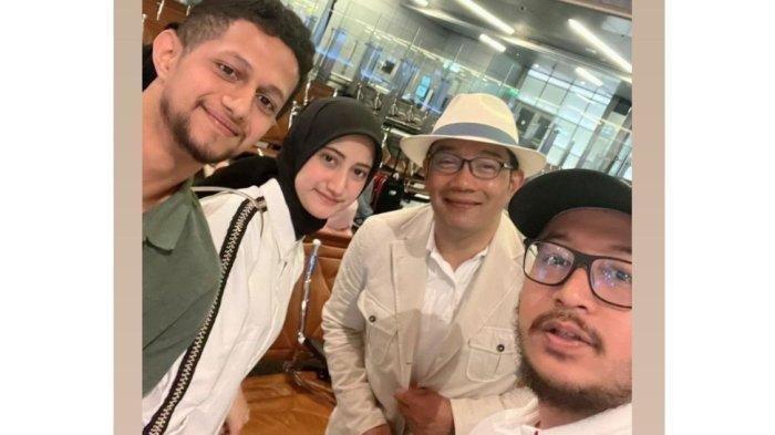 Tak Sengaja Bertemu, Selebgram Nekat Ajak Selfie Ridwan Kamil saat Berduka, Kini Dikecam: Gak Etis!