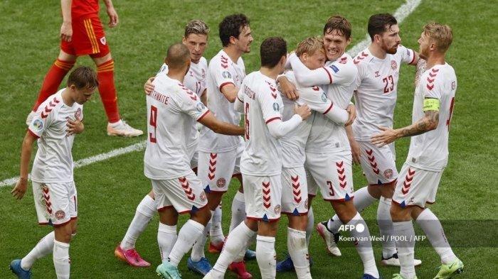 Hasil Babak 16 Besar Euro 2020: Tim 'Dinamit' Denmark Meledak untuk Hancurkan Wales 4-0