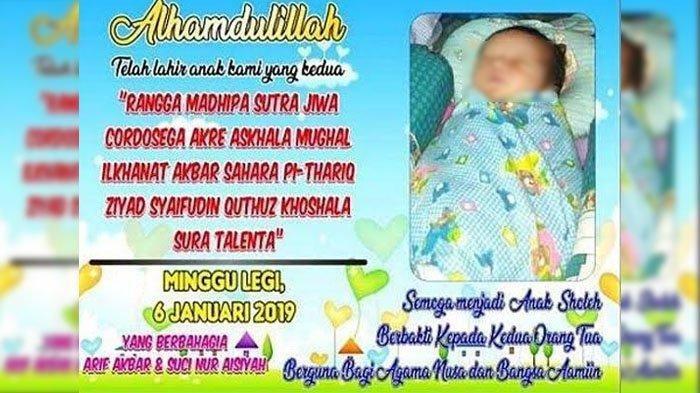 Ortu Namai Anak Sampai 19 Kata, Kini Sulit Urus Akta Kelahiran Sampai Buat Surat Terbuka ke Jokowi