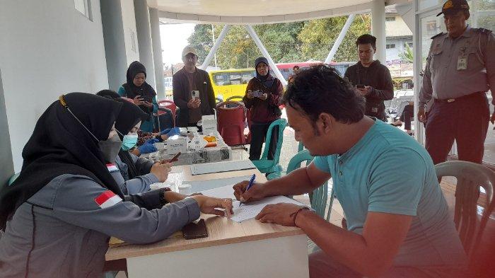 Jalani Tes Urin, Satu Orang Karnet di Terminal Pakupatan Dinyatakan Positif Konsumsi Tramadol