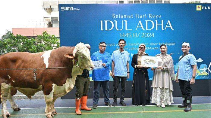 Total 2.458 Hewan Kurban Dibagikan PLN kepada Masyarakat Tidak Mampu di Seluruh Indonesia