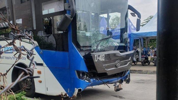 Sopir Bus TransJ Ditetapkan Tersangka Pasca Tabrak Siswa SMK di Ciputat, CCTV Tak Rekam Kecelakaan