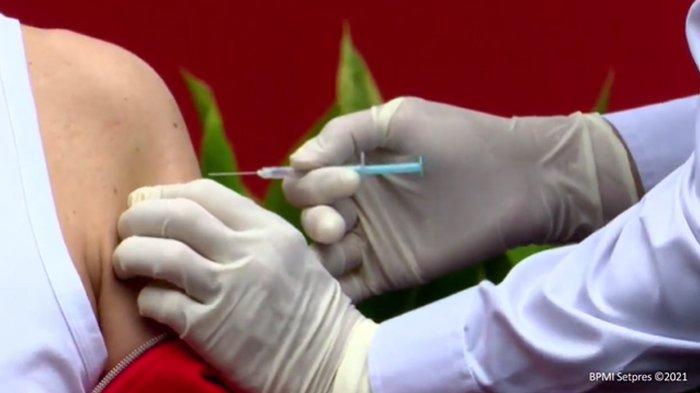 2.334 Tenaga Kesehatan Kota Cilegon Banten Sudah Divaksin Sinovac, Ada yang Pingsan