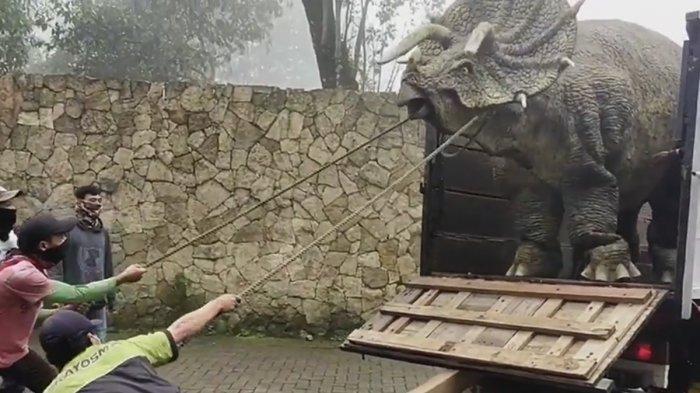 Forest Park di Magetan Datangkan Dinosaurus Bikin Geger, Berikut Konfirmasi dan Fakta Sebenarnya