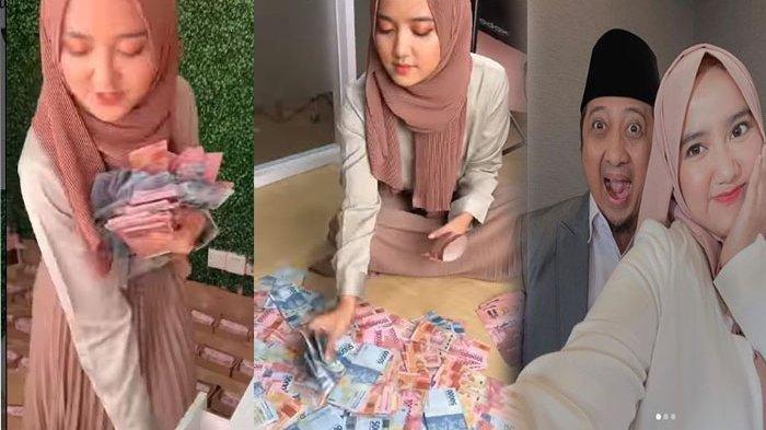 Beda Sikap, Yusuf Mansur Ngaku Butuh Rp 1 Triliun hingga Ngamuk, Wirda Mansur Malah Pamer Bagi Uang